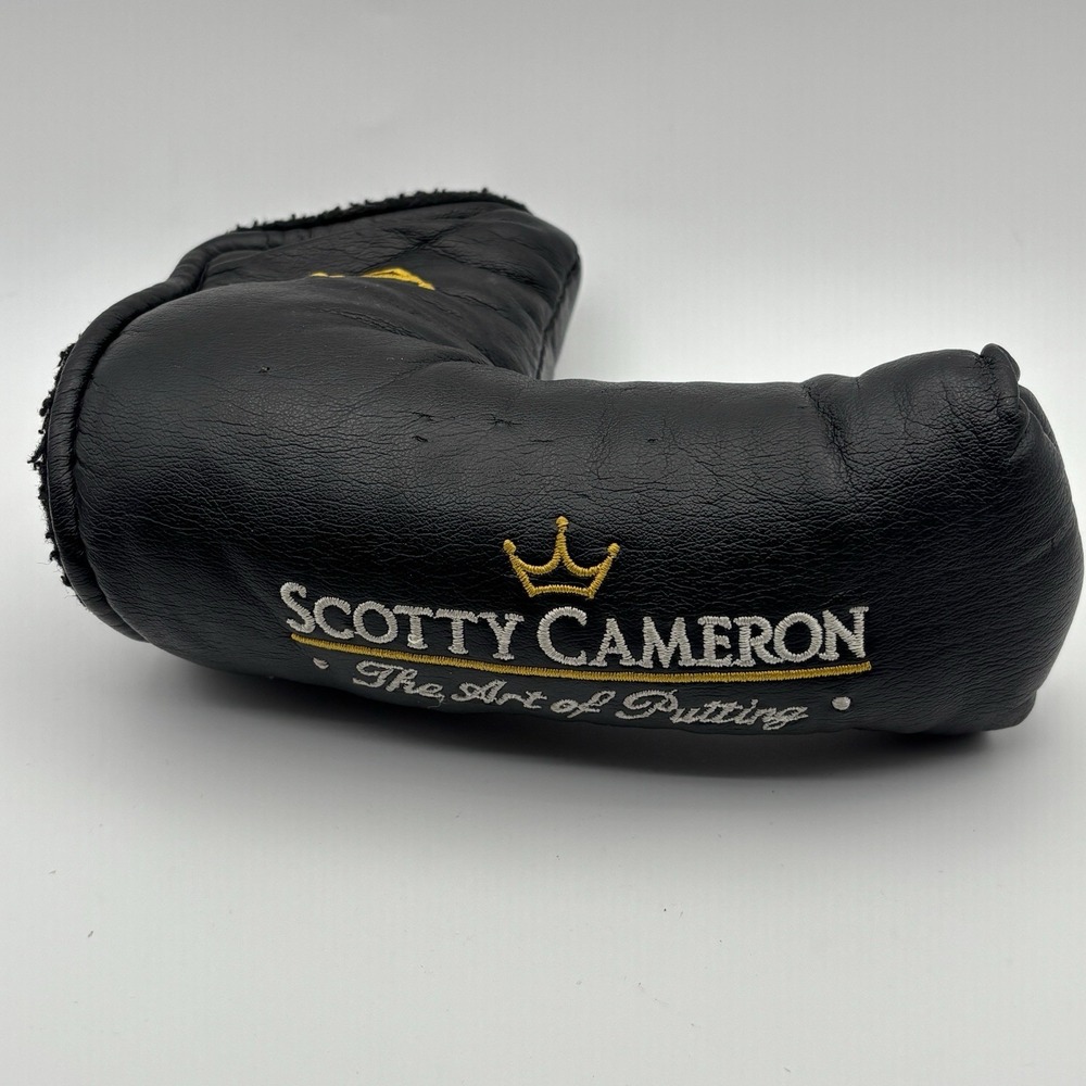 Scotty Cameron Titleist 1998 "The Art of Putting" Headcover Black Leather